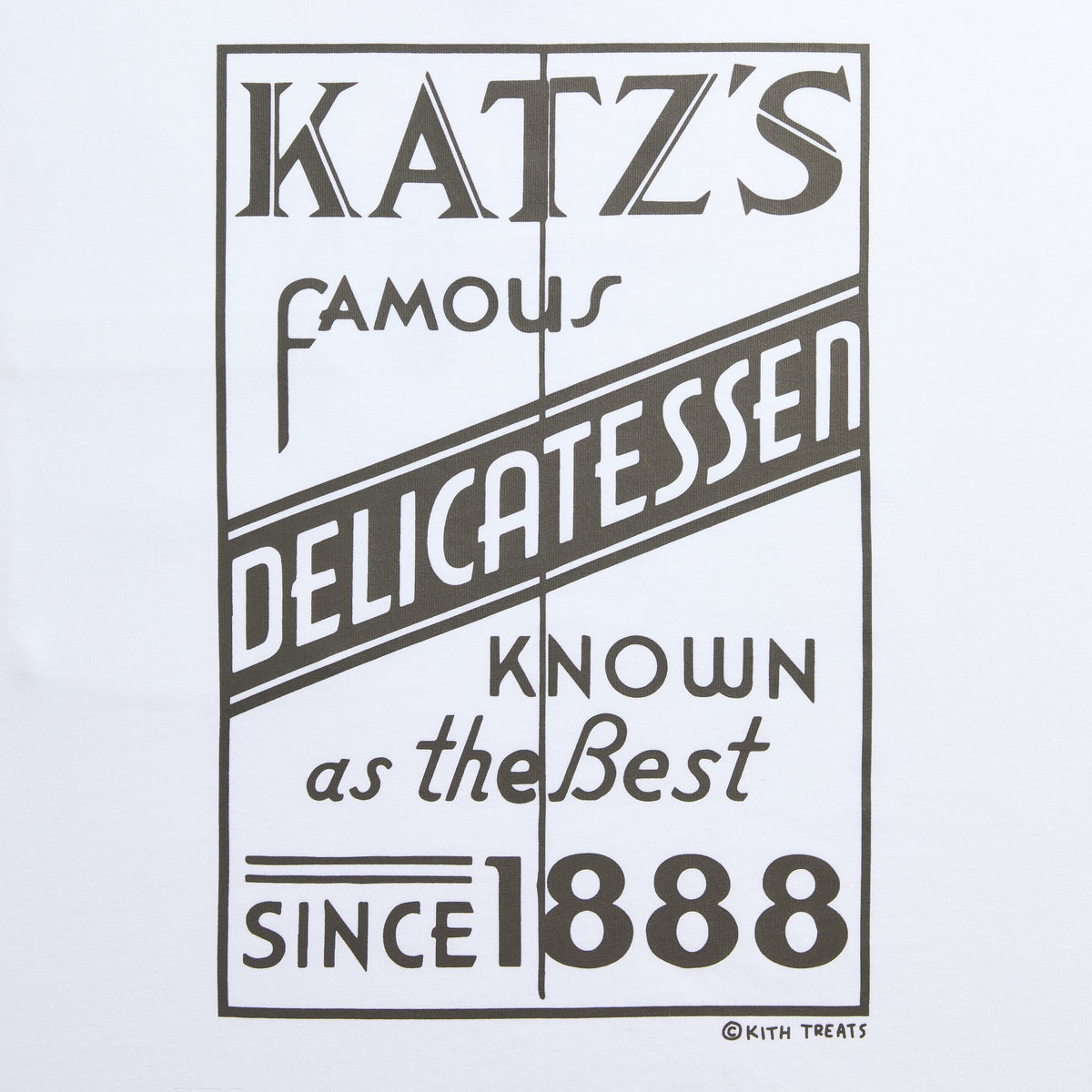 Kith Treats for Katz's Delicatessen Pocket Tee - White