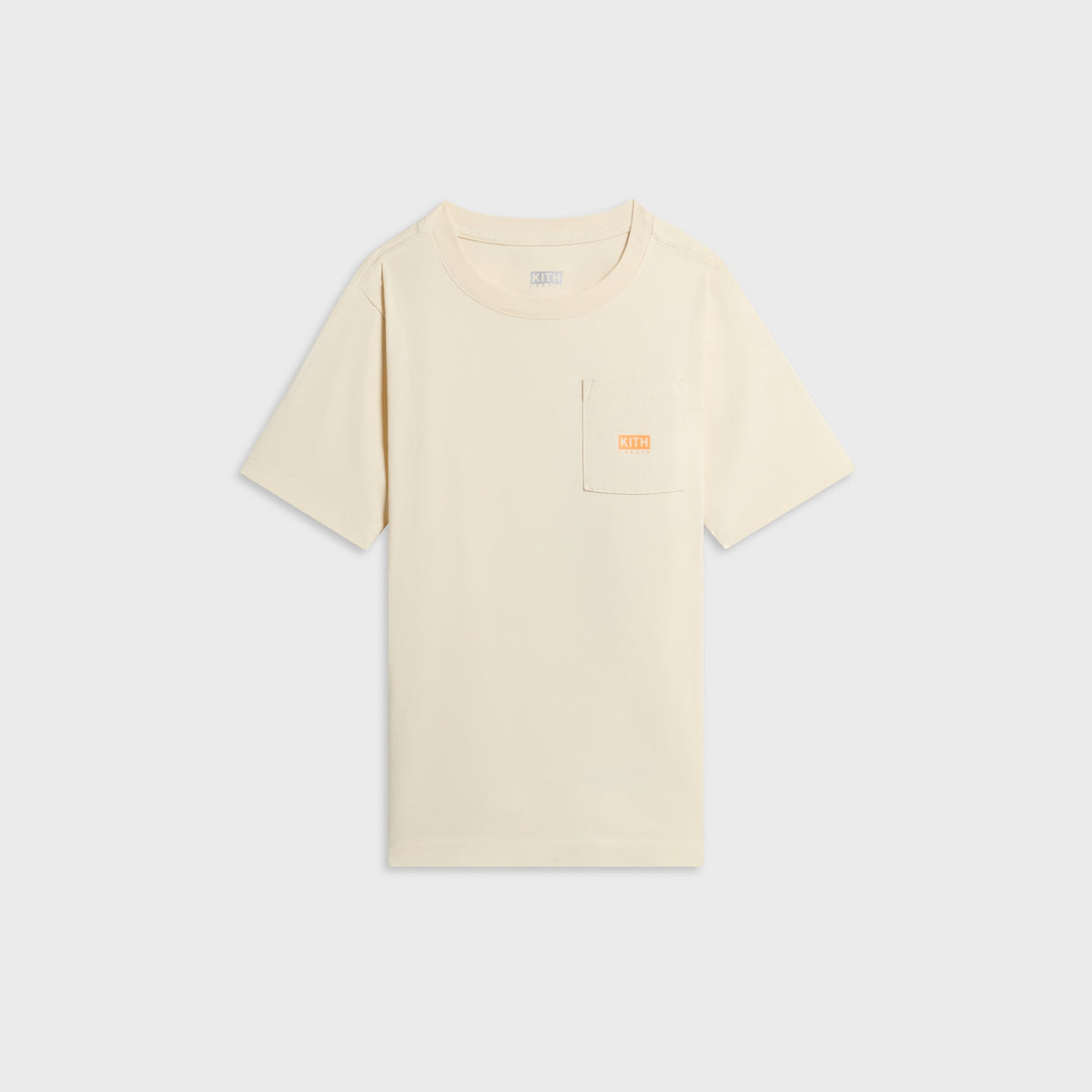 Kith Kids Treats Pumpkin Harvest Pocket Tee - Sandrift