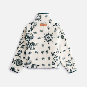 Kith Women Grayson Paisley Jacquard Sherpa - Sandrift – Kith