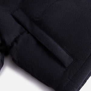 Kith Women Shae Cropped Denim Puffer - Washed Black