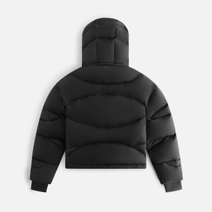 Kith Women Corey Hooded Nylon Puffer - Black