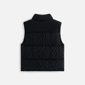 Kith Women Parker Cable Knit Vest - Black