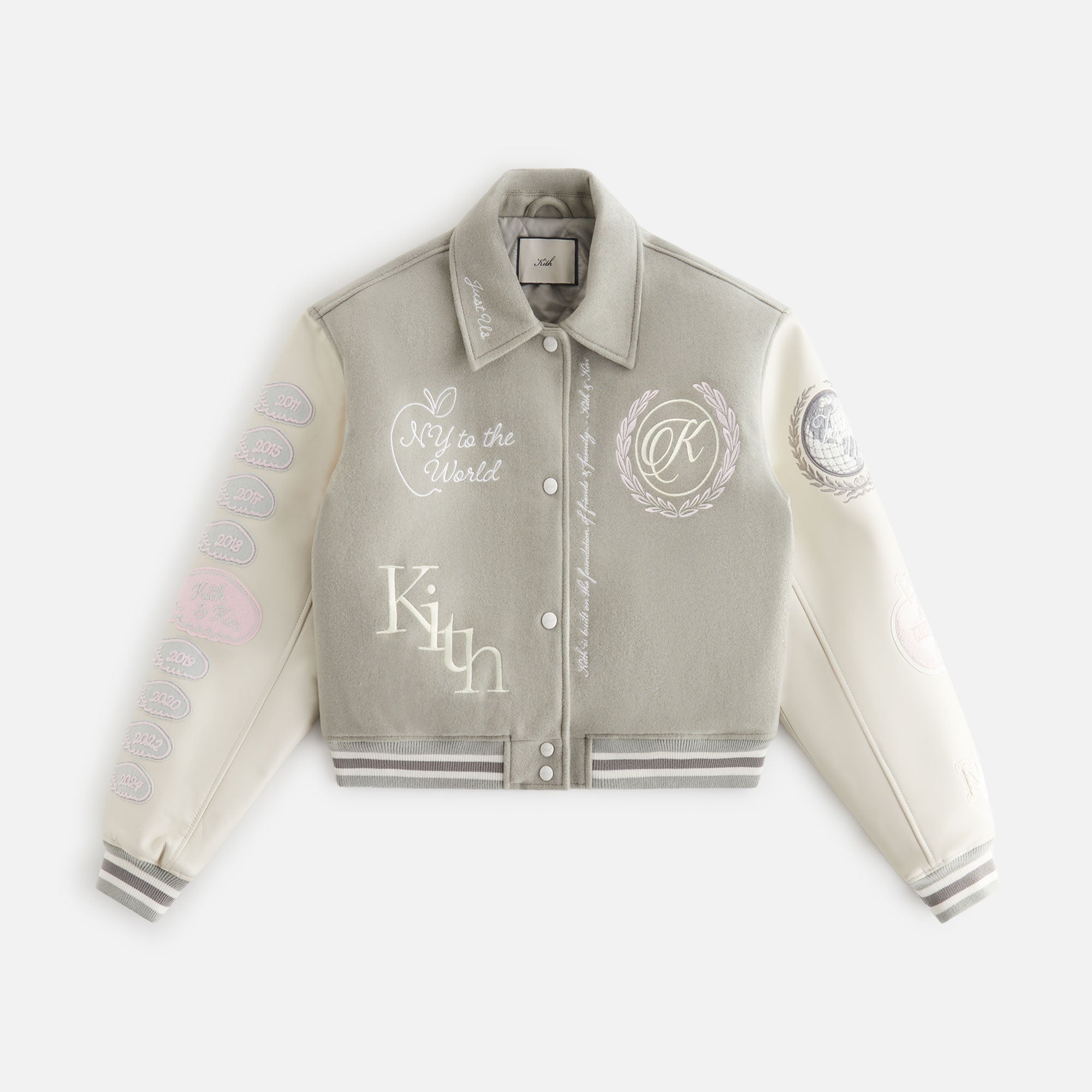 アウターその他 remagie Velour line jersey jacket beige RMG24FW35 ktown4u.com : Crinkle Jacket [Beige]
