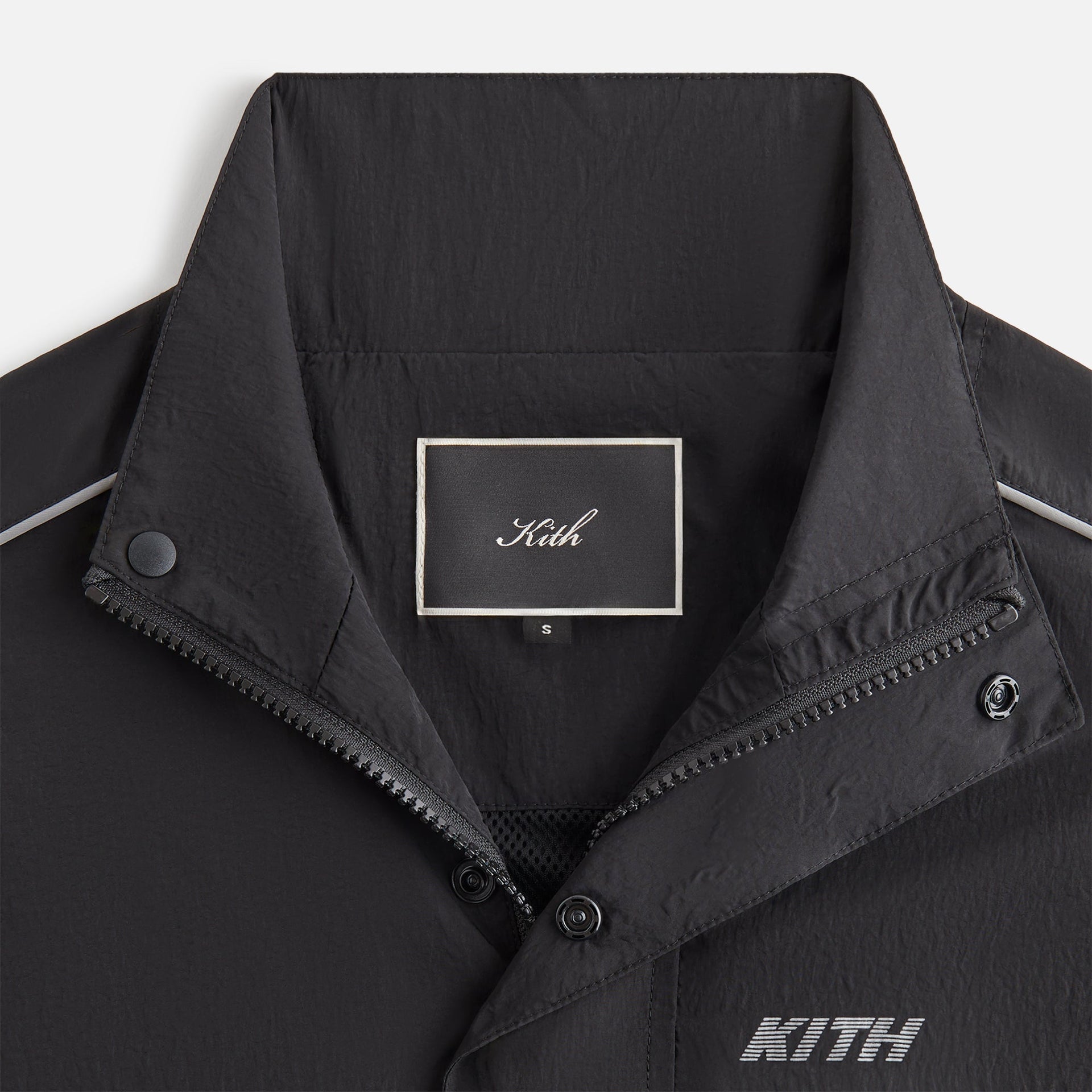 Kith Women Lowen Nylon Track Jacket - Black