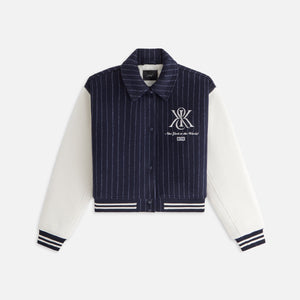 Kith Women Campbell Crest Wool Jacket - Nocturnal