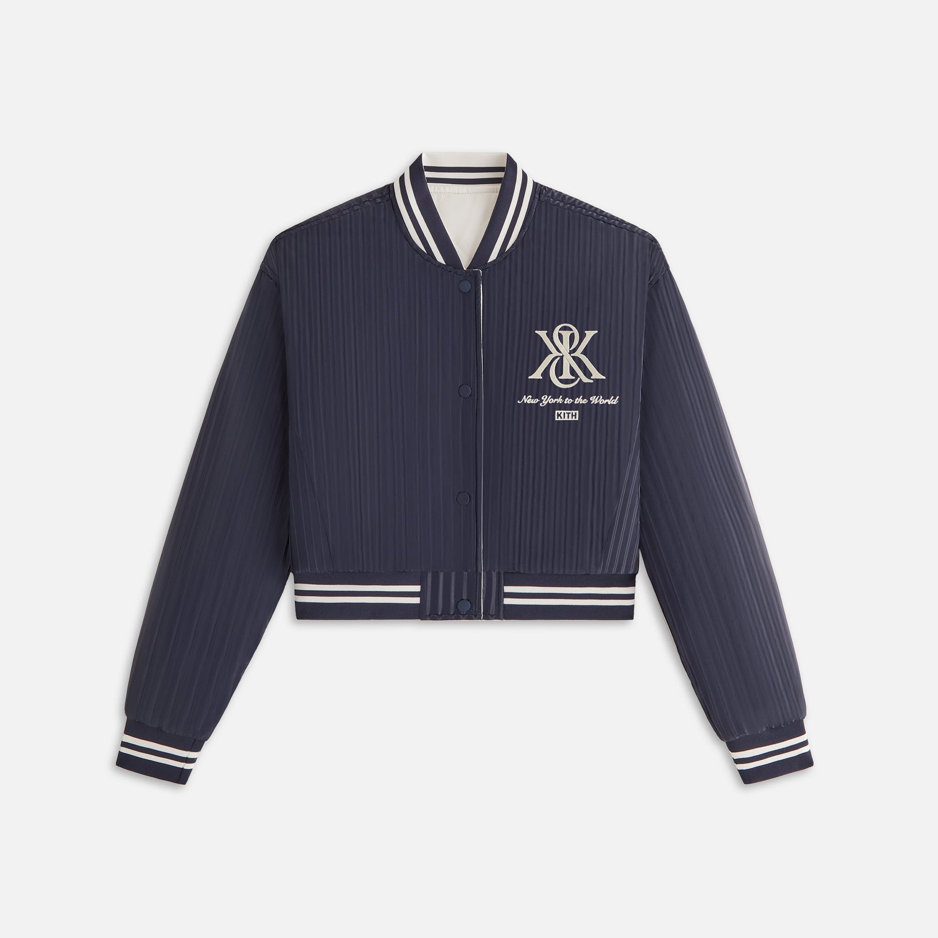 Kith Women Landry II Crest Bomber - Nocturnal