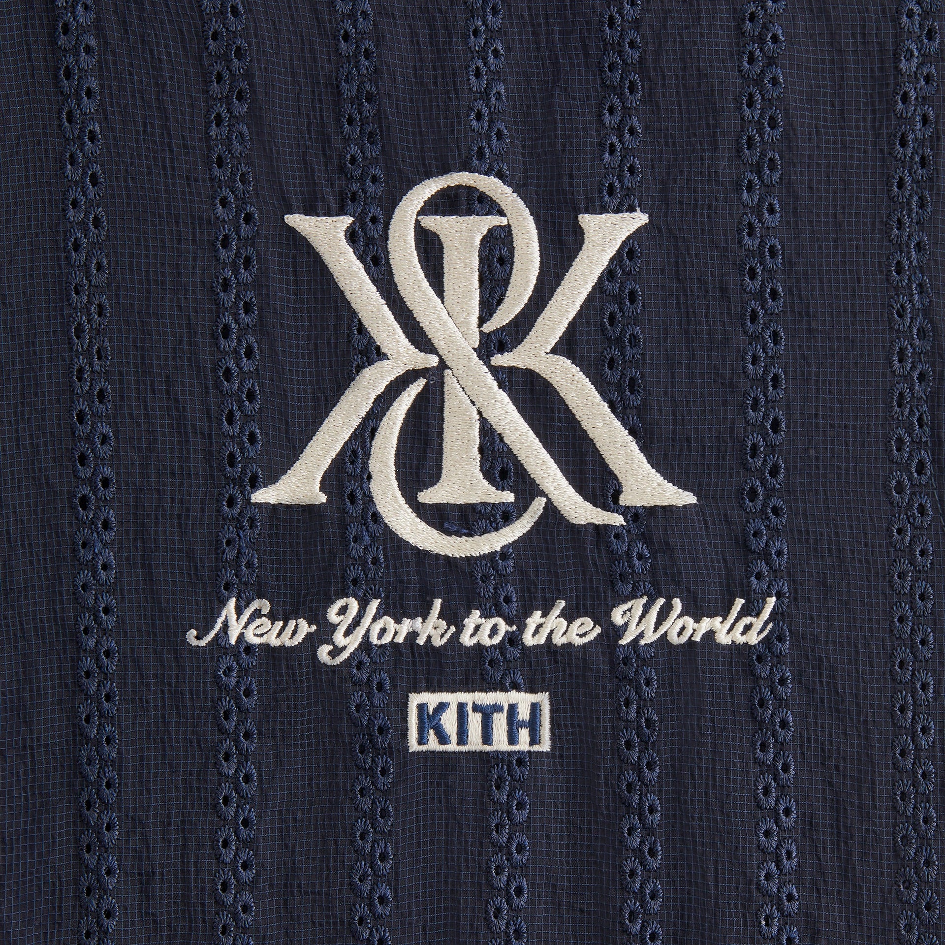 Kith Women Kieran Crest Coaches Jacket - Nocturnal