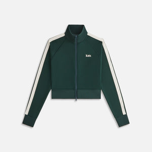 Green track jacket women's best sale