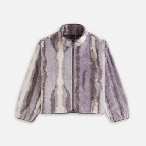 Kith Women Waverly II Jacquard Fur Jacket - Thunder