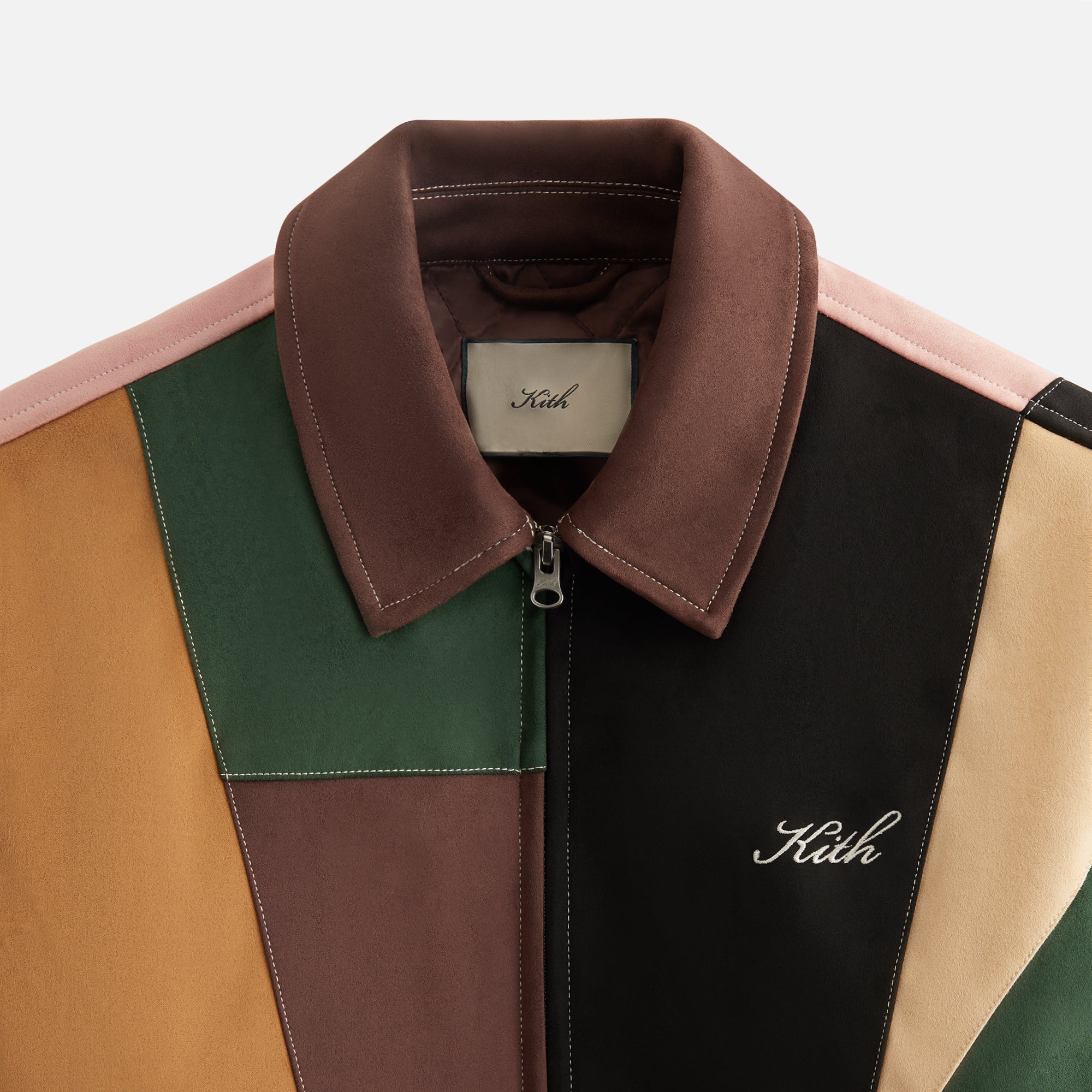 Kith Women Brisa Patchwork Bomber Jacket - Derby – Kith Europe