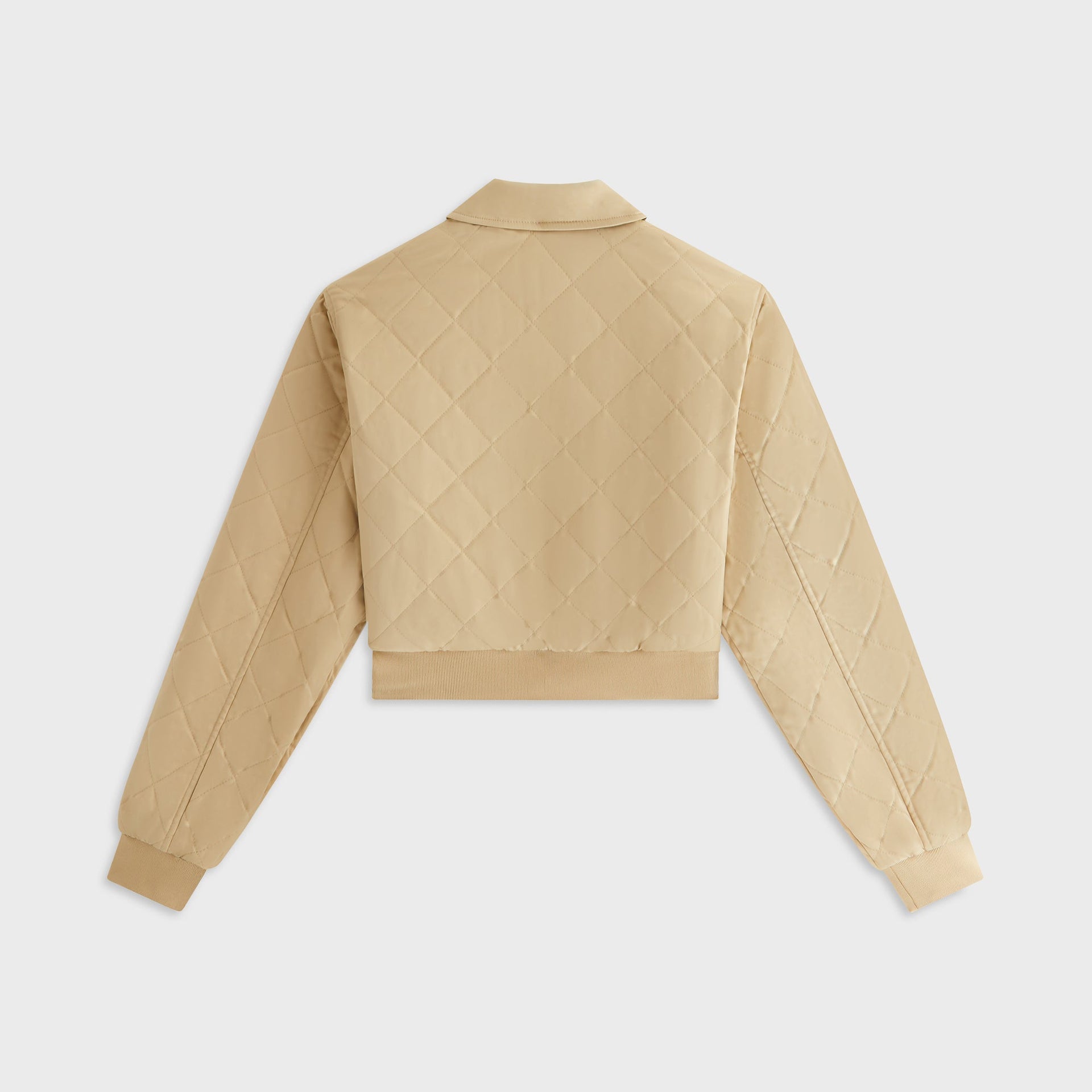 Kith Women Reversible Landry IV Cropped Satin Bomber Jacket - Canopy - PH