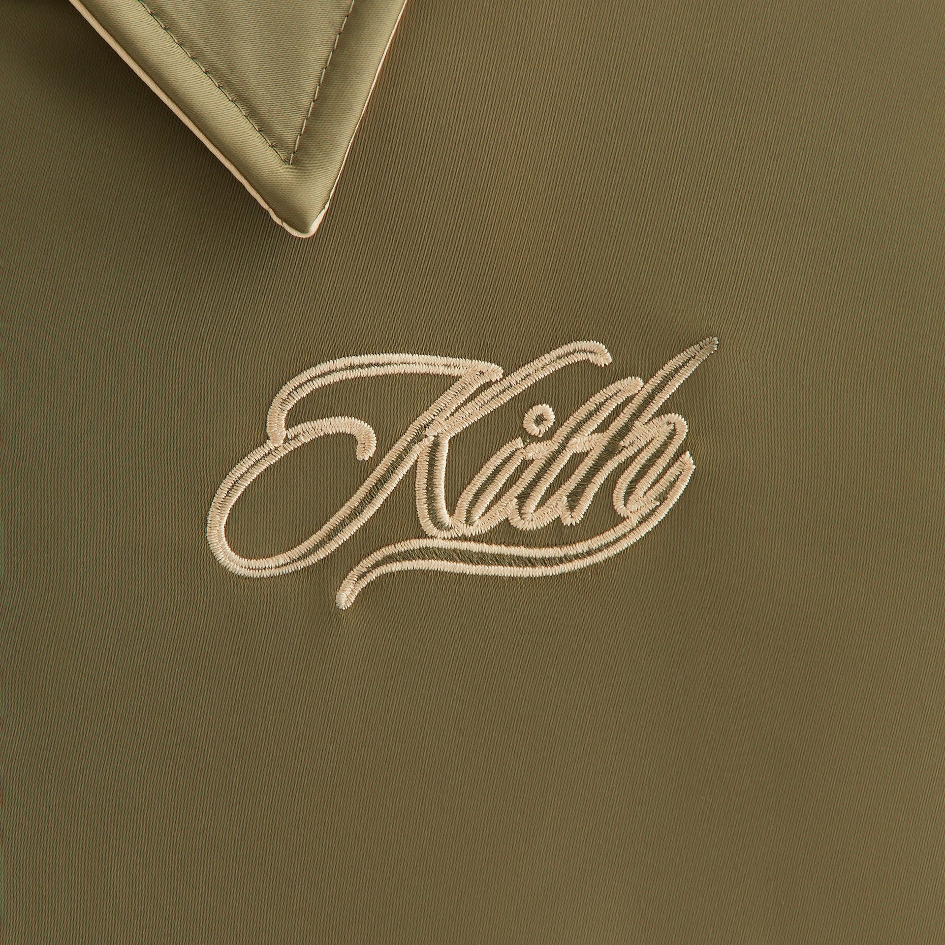 Kith Women Reversible Landry IV Cropped Satin Bomber Jacket - Canopy - PH