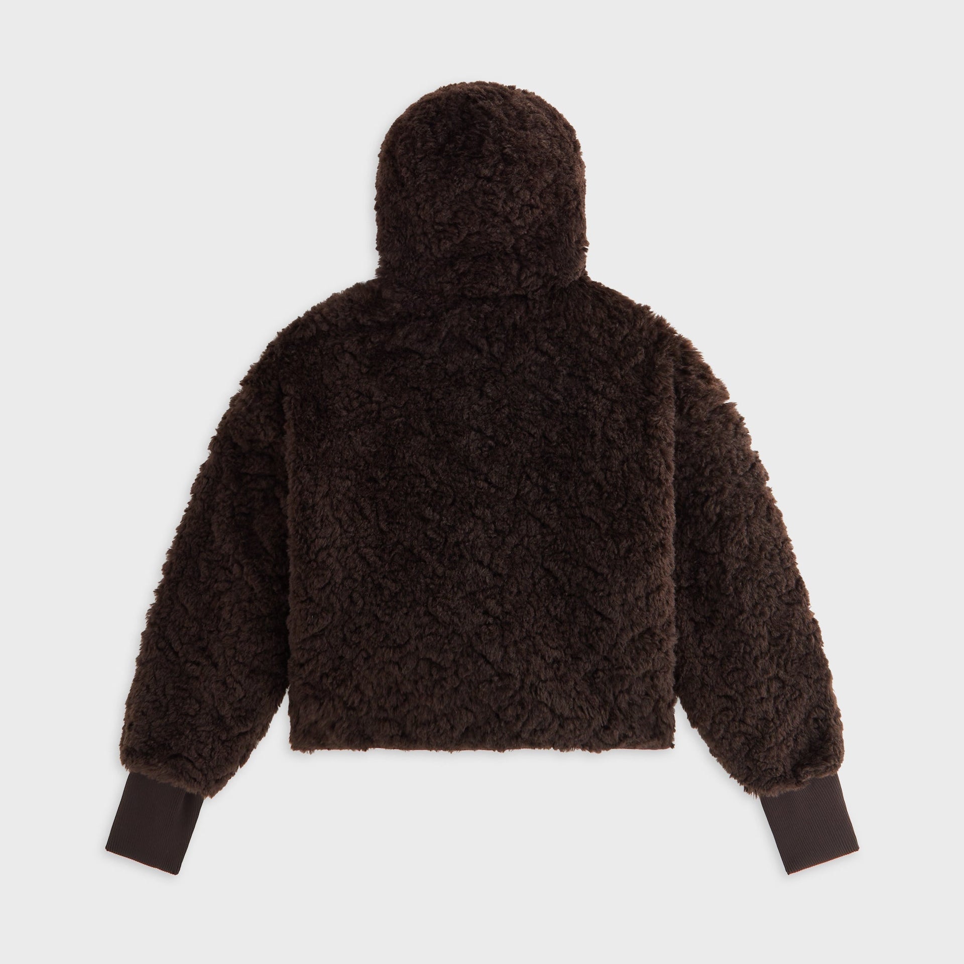 Kith Women Saide Sherpa Hooded Jacket - Incognito - PH
