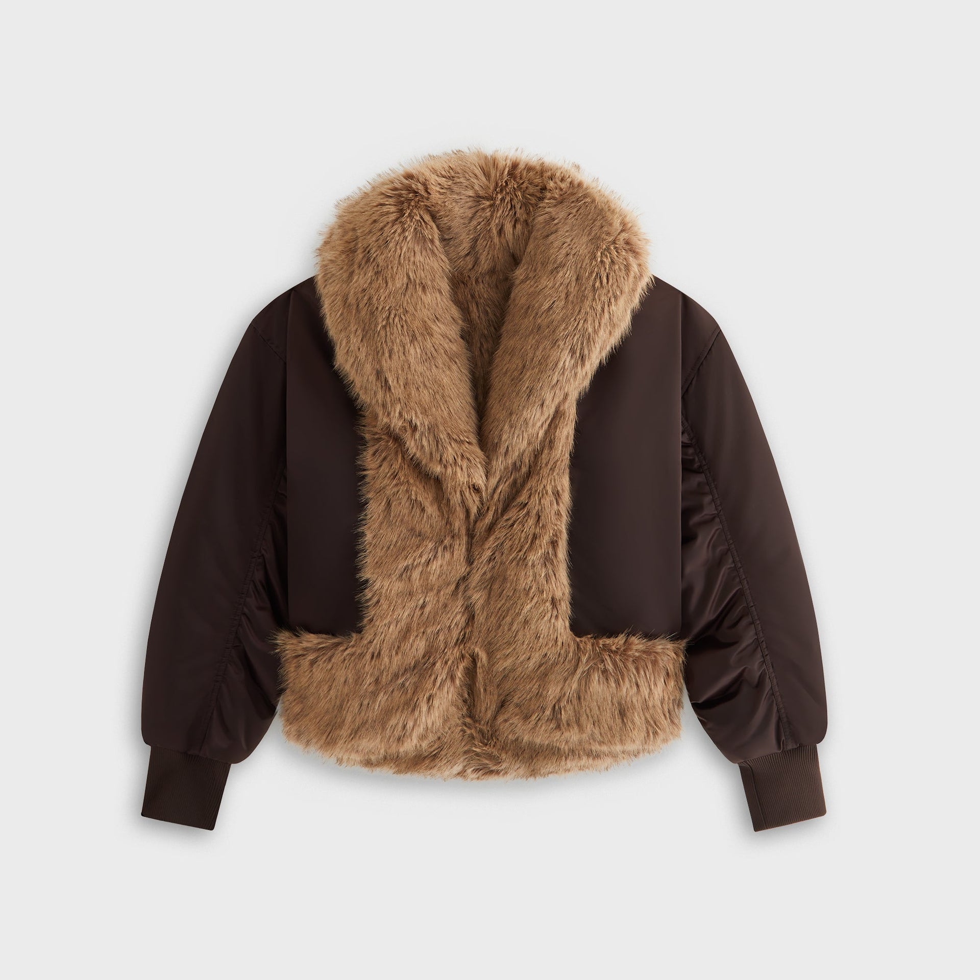 Kith Women Senna Faux Fur Reversible Bomber - Incognito