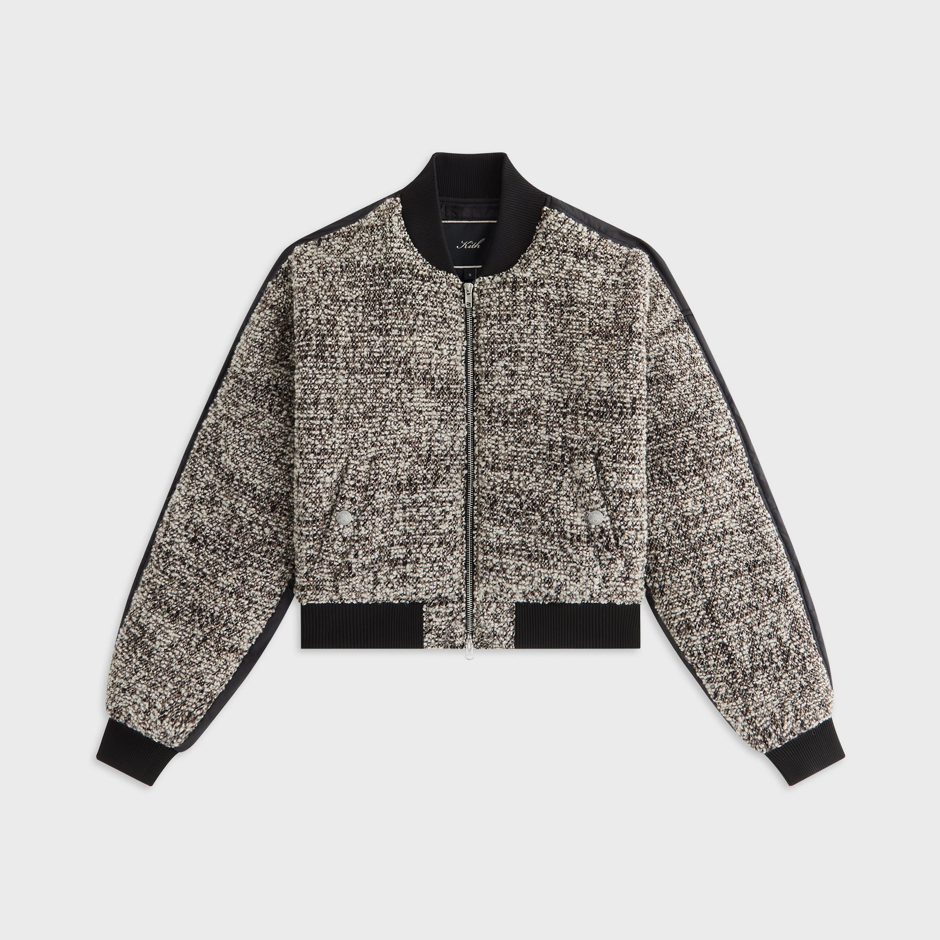 Kith Women Celia Boucle Bomber - Black - PH
