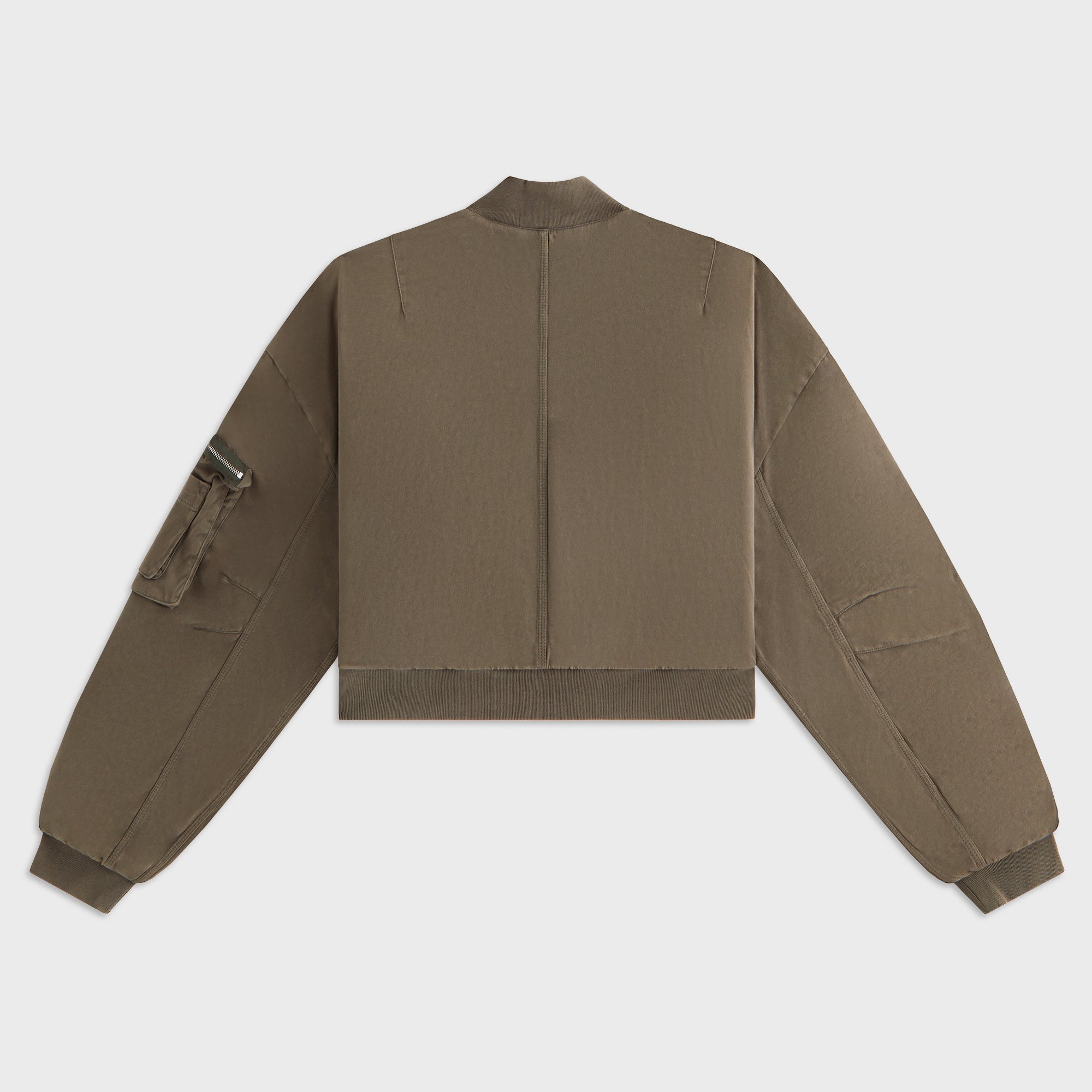 Kith Women Loren Sueded Cropped Bomber Jacket - Canopy – Kith Europe