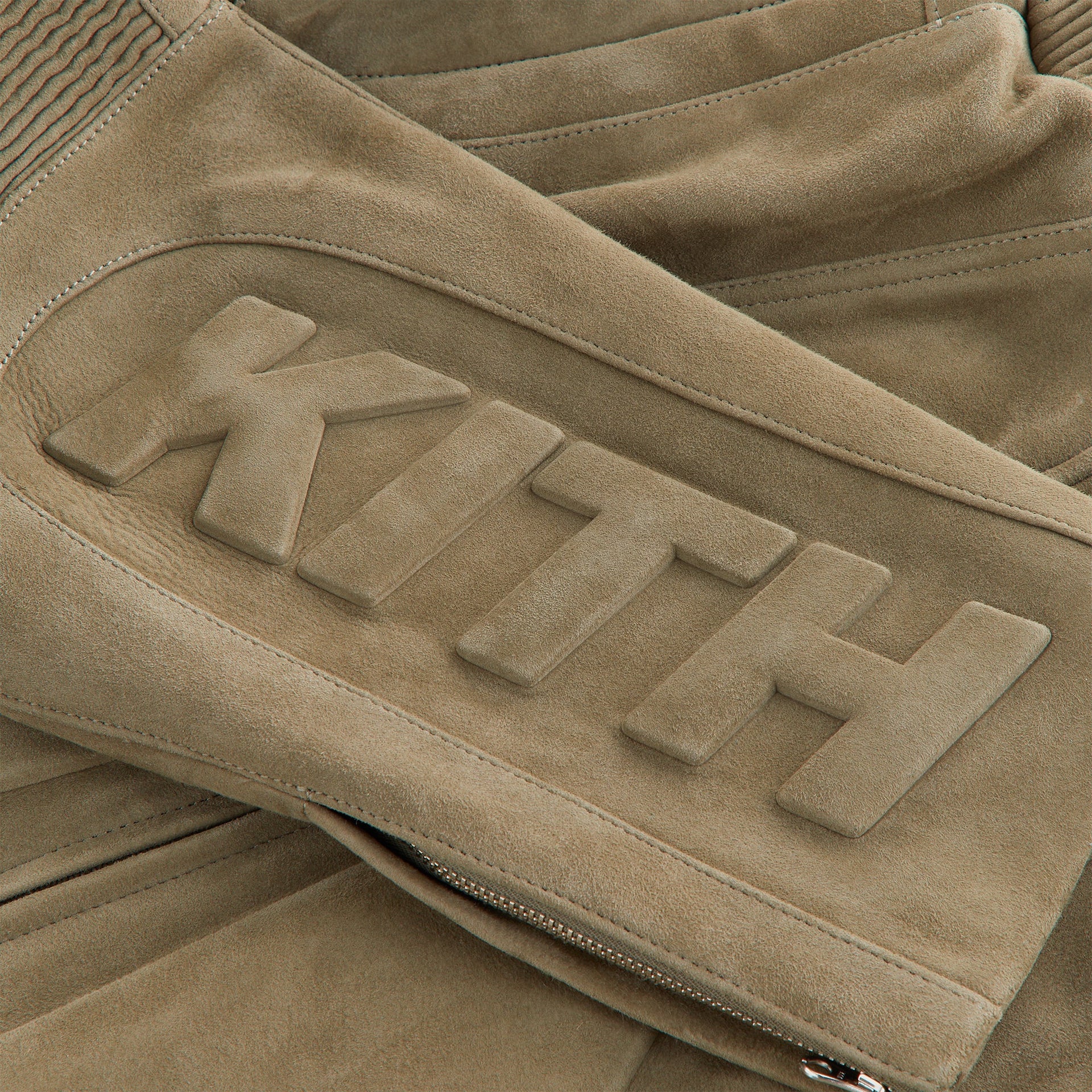 Kith Women Varen Suede Moto Bomber Jacket - Scene
