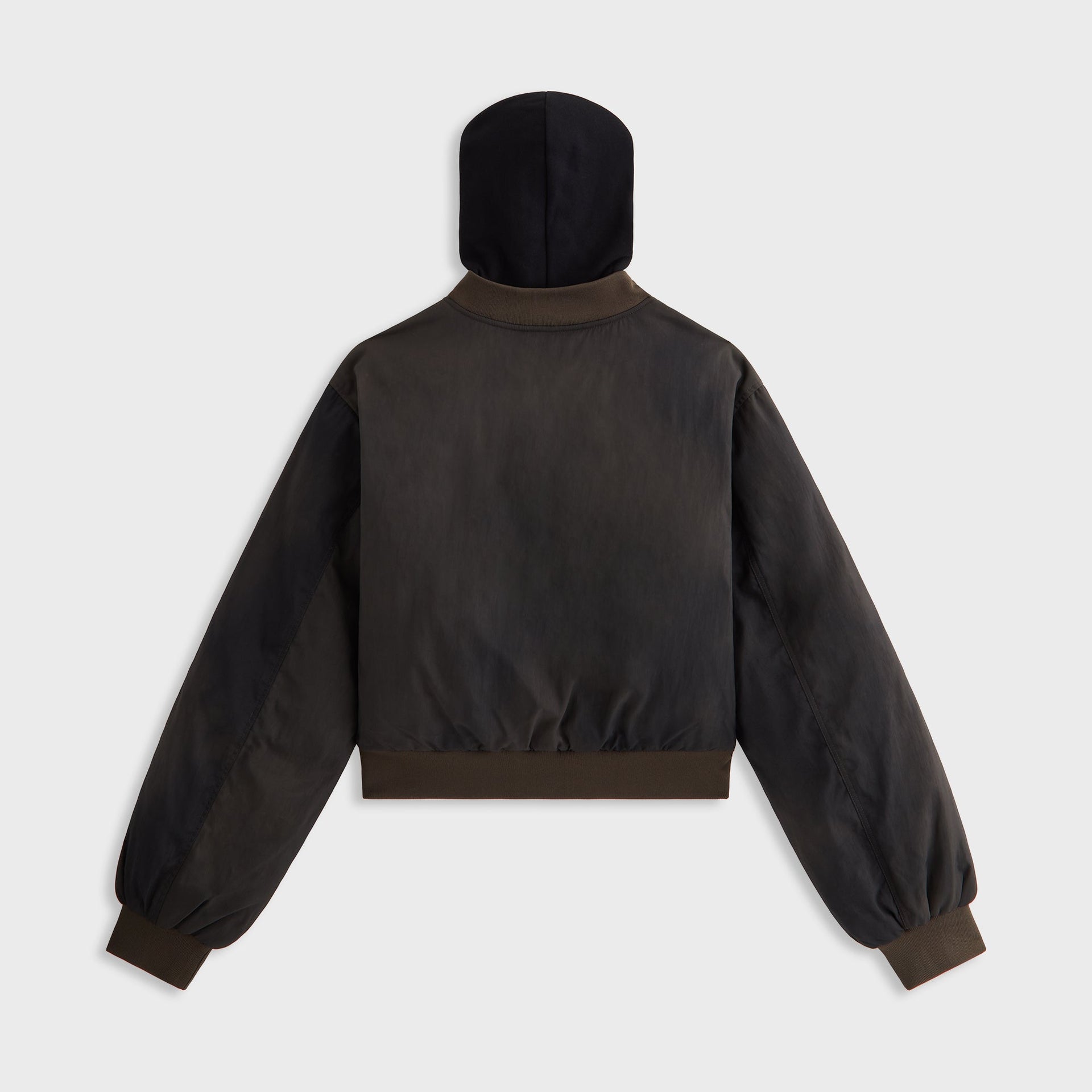 Kith Women Gorman II Washed Nylon Bomber Jacket - Black