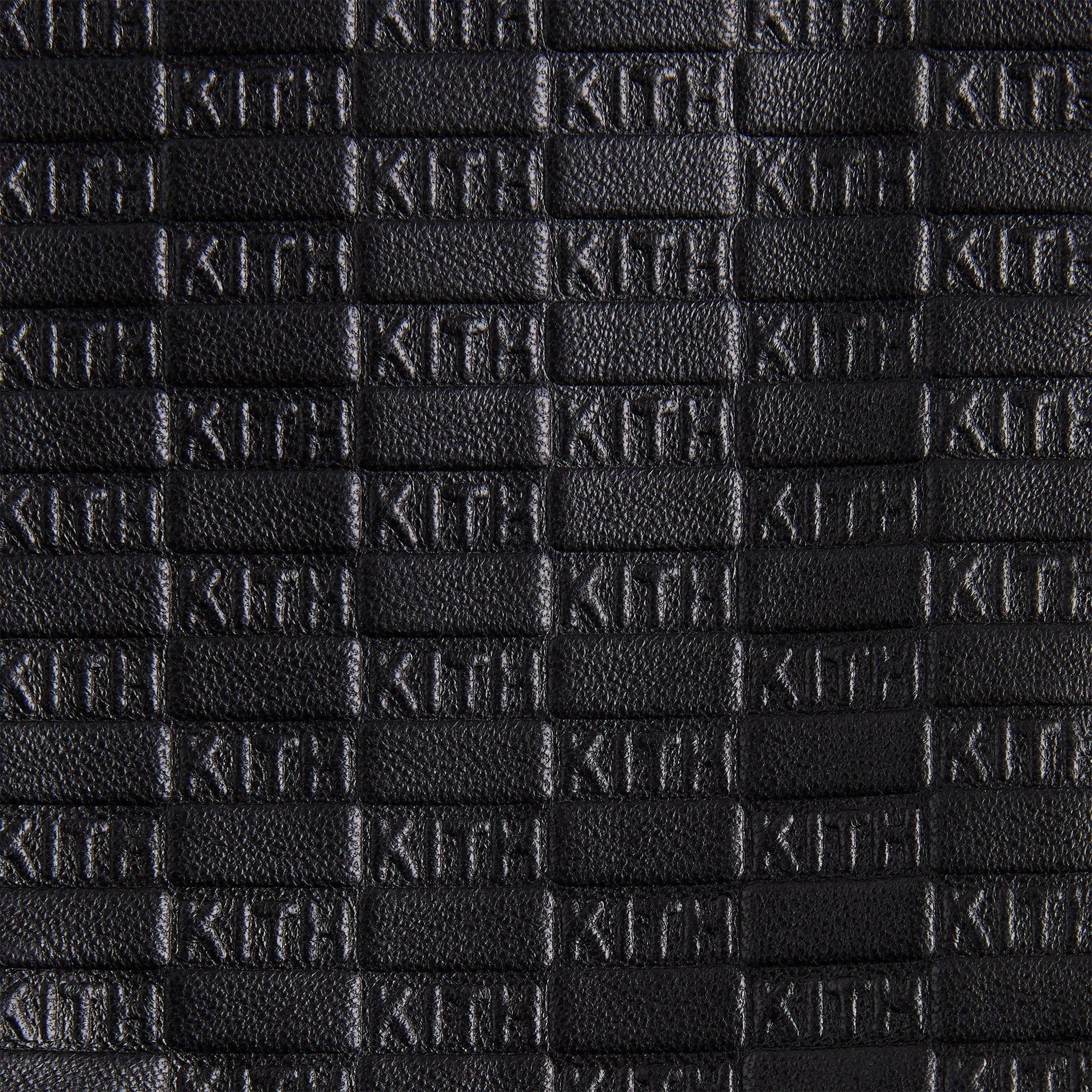 Lisa for Kith Women Nikita Monogram Leather Zip Top - Black - PH