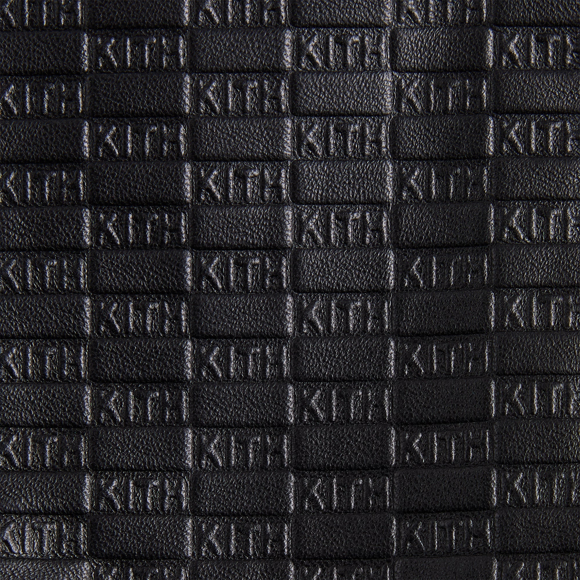 MＫT　レディース　BLK M Lisa for Kith Women Nikita Monogram Leather Zip Top - Black – Kith