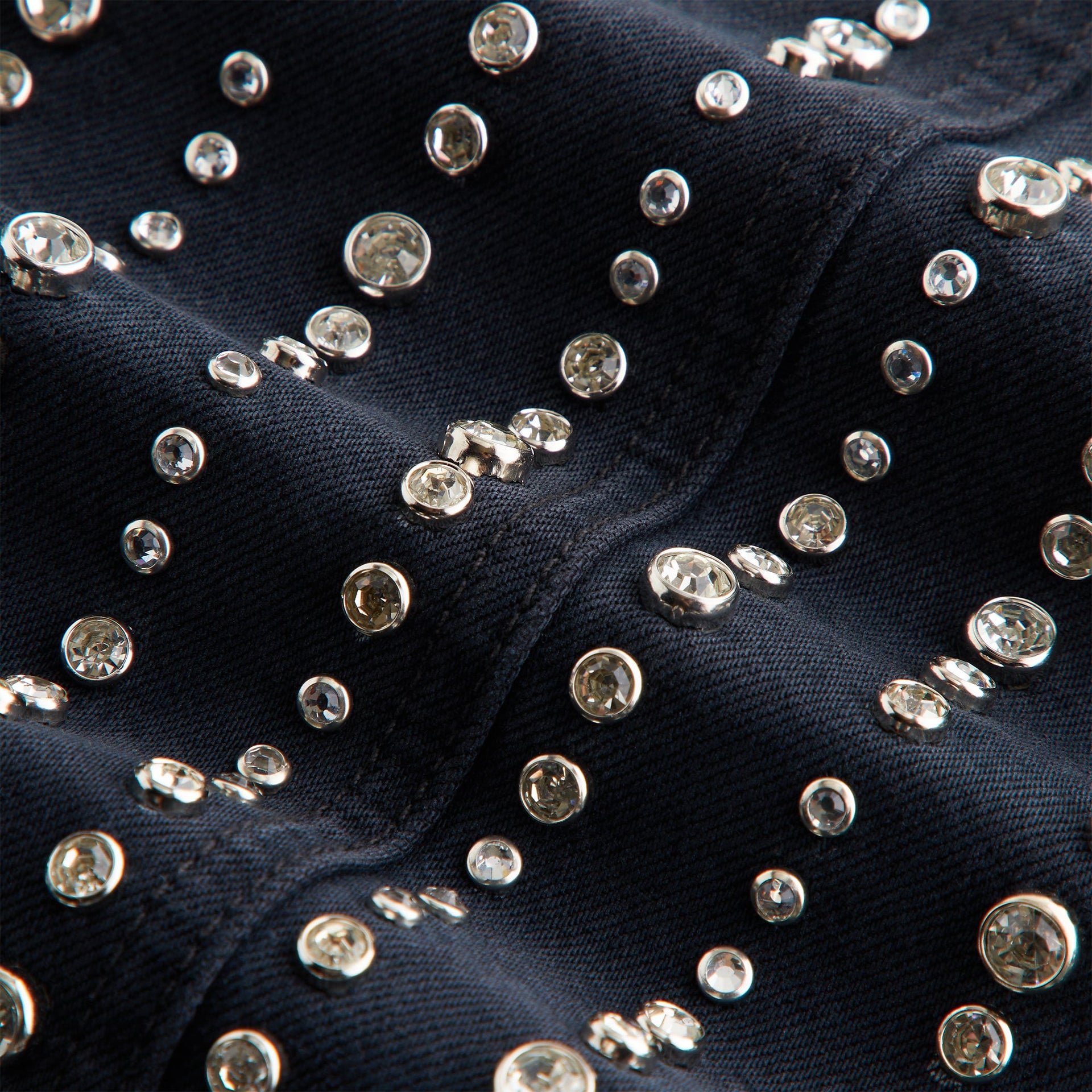 Lisa for Kith Women Deion Studded Denim Jacket - Black