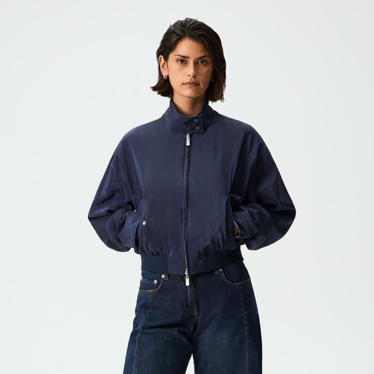 Kith Women Rogan Reversible Harrington Jacket - Placid - PH