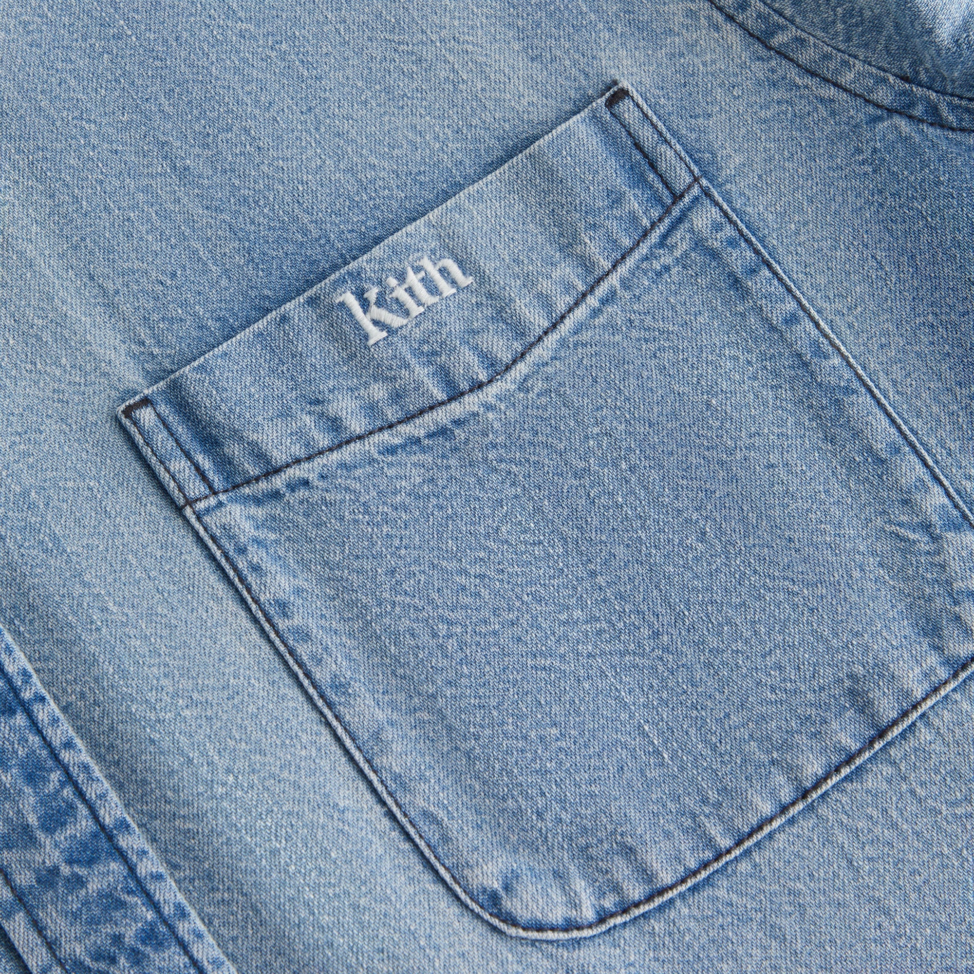 Kith Women Ora II Denim Shirt - Hayden Mid Wash – Kith Europe