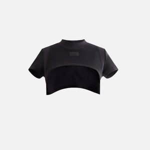 Kith Women Anise Blocked Active Mini Tee - Black