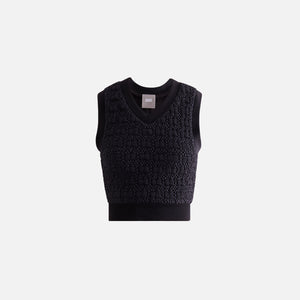 Kith Women Isa Scrunchy Nylon Puff Vest - Black