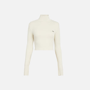 Kith Women Brier Cropped Baby Rib Turtleneck - Waffle