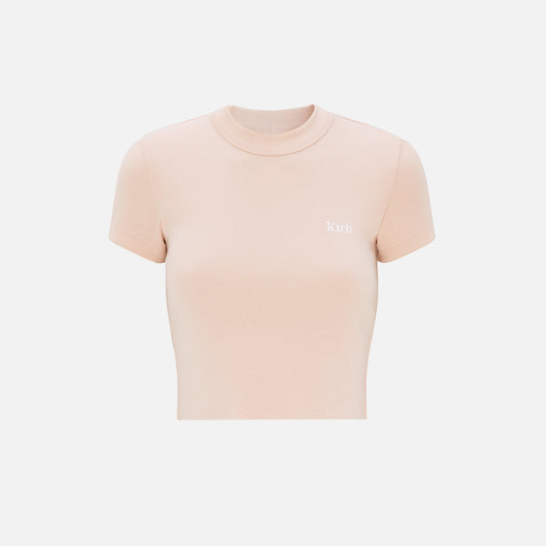 Kith Women Mulberry II Tee - Peach Powder – Kith Europe