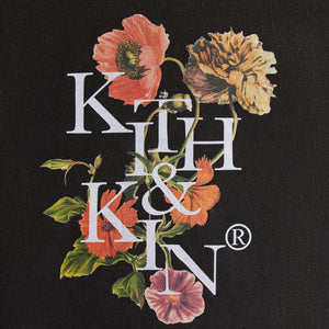 Kith Women Kith & Kin Flora Vintage Tee - Black