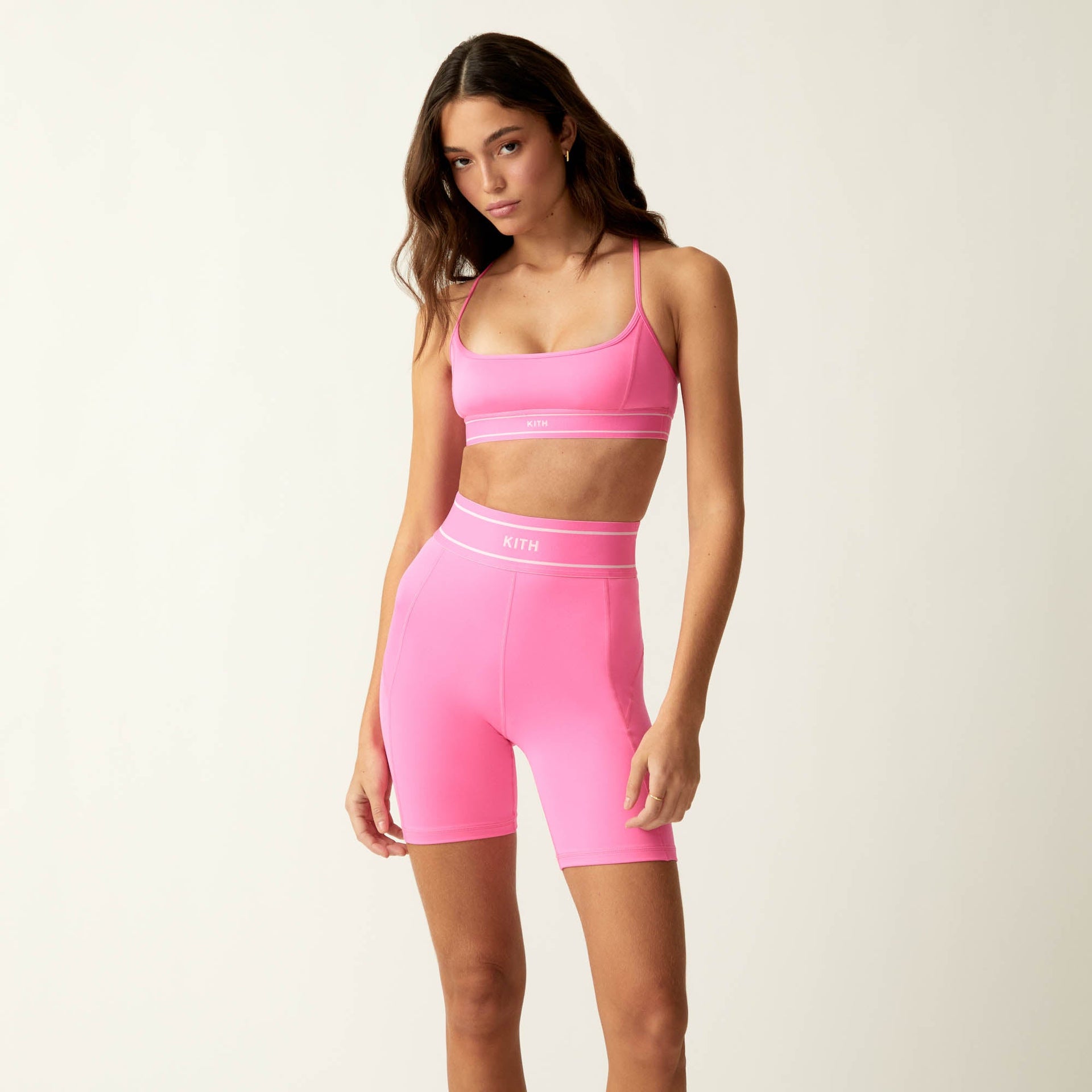 Kith Women Nadia Low Impact Bra - Ultra Pink