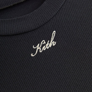 Kith Women Modal Rib Mulberry - Black PH