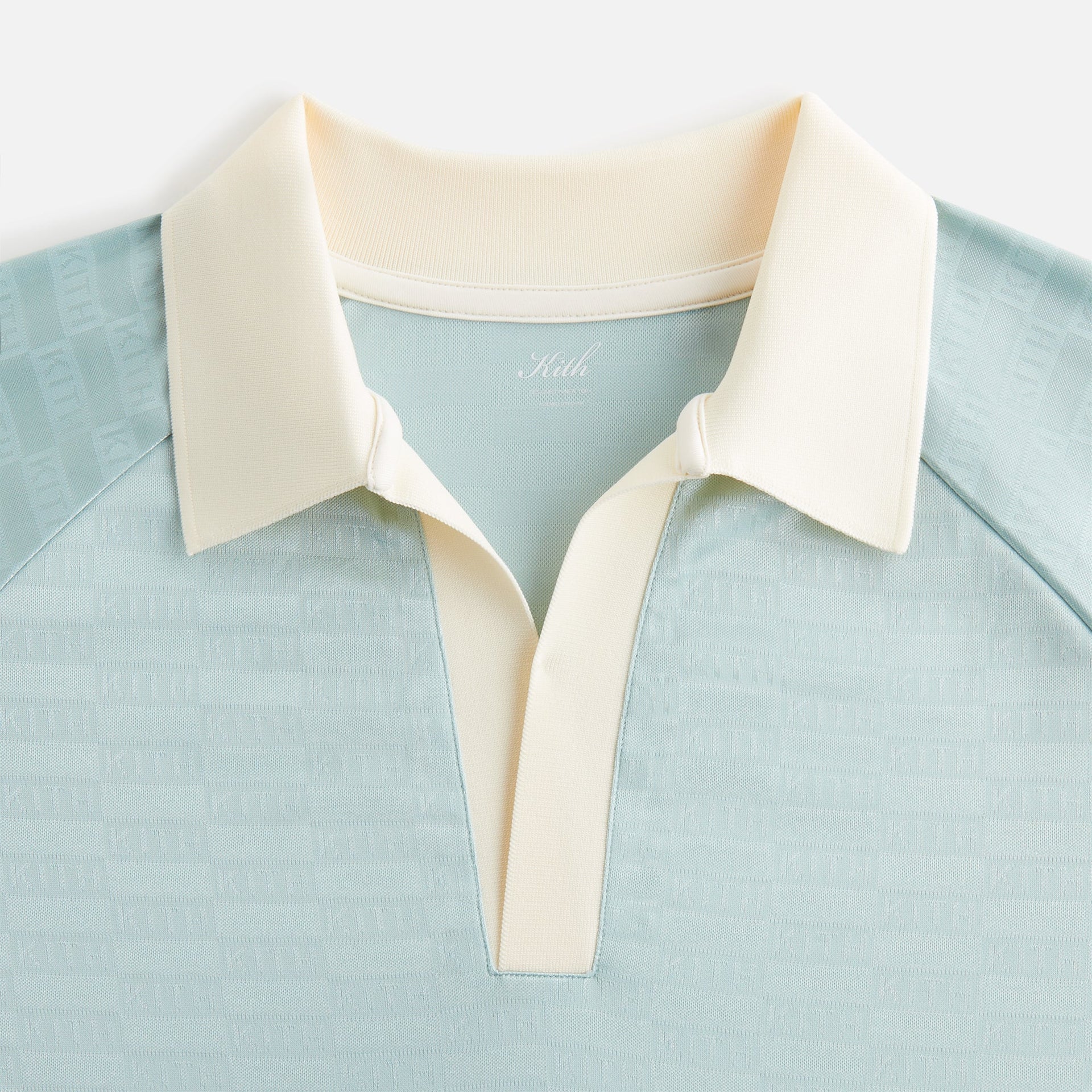 Kith Women Ridley Polo Monogram Jersey Long Sleeve - Fuse