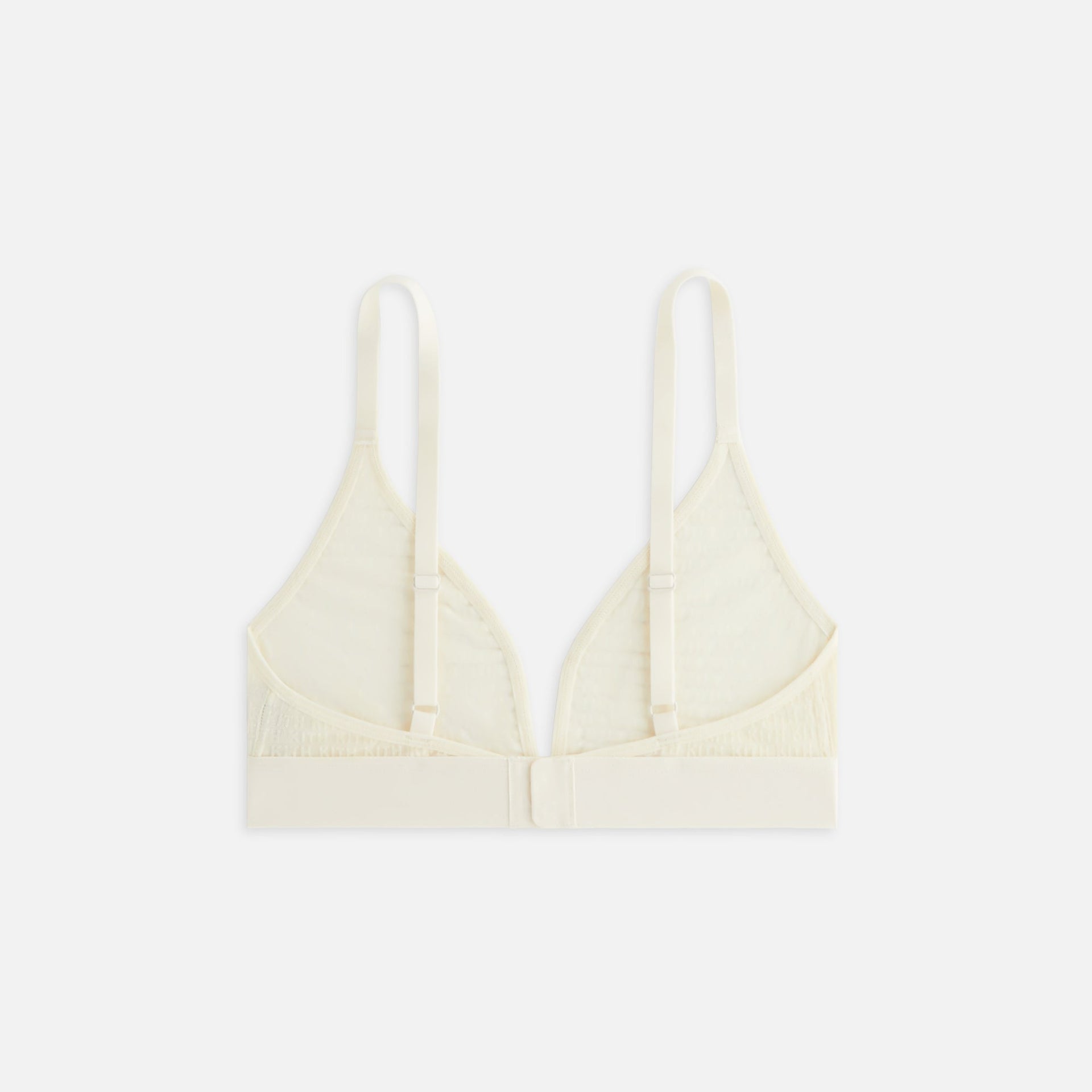 Kith Women Mesh Plunge Bralette - Muslin