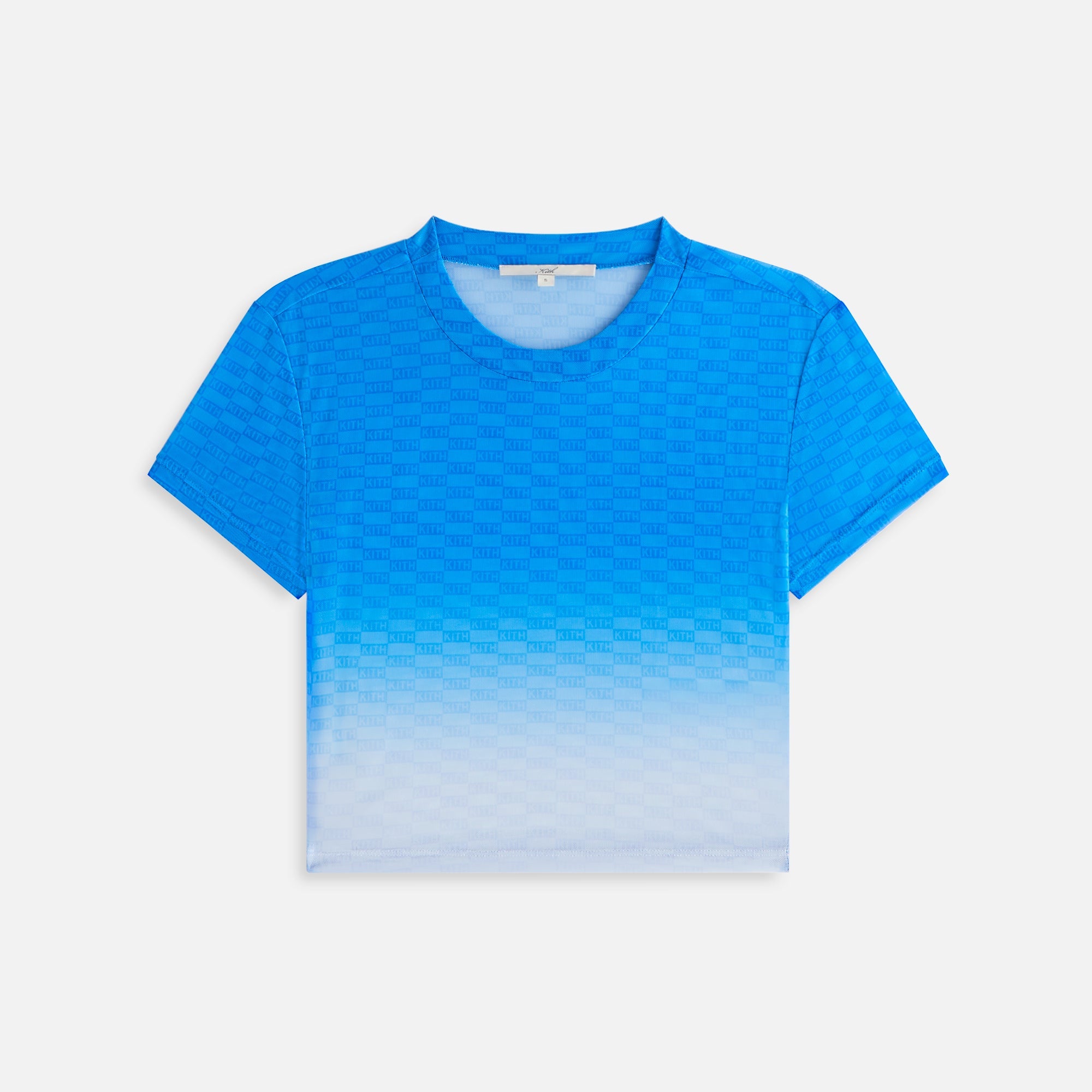 Kith Women Mulberry Monogram Mesh Tee - Chicory – Kith Europe 