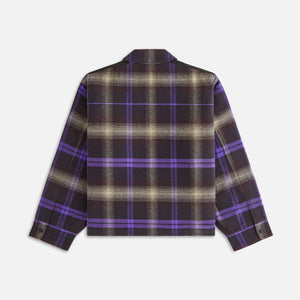 Kith Women Corwin Flannel Coach Zip - Incognito