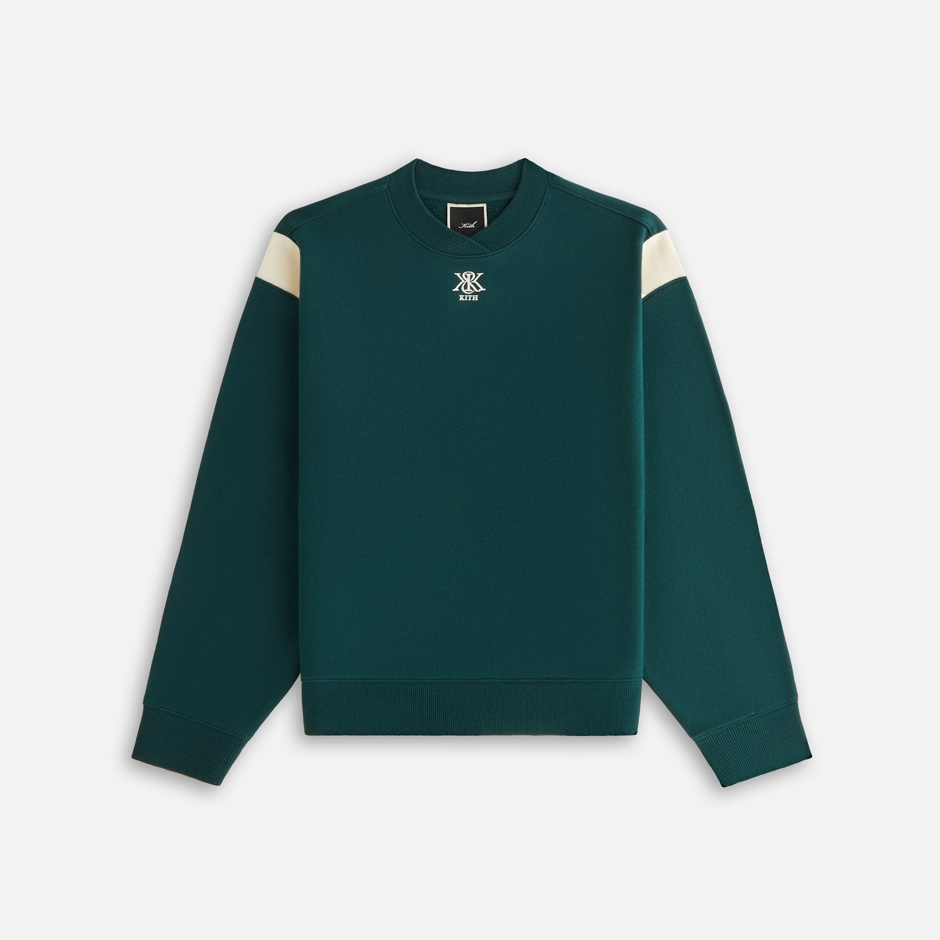 Kith Women Asher II Crest Crewneck - Chronicle