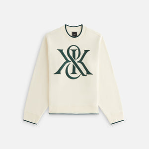 Kith Women Ashwin Magnified Crest Crewneck - Muslin