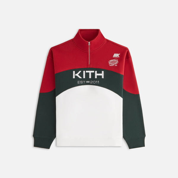 Kith Women Hunter III Panelled Quarter Zip - White – Kith Europe