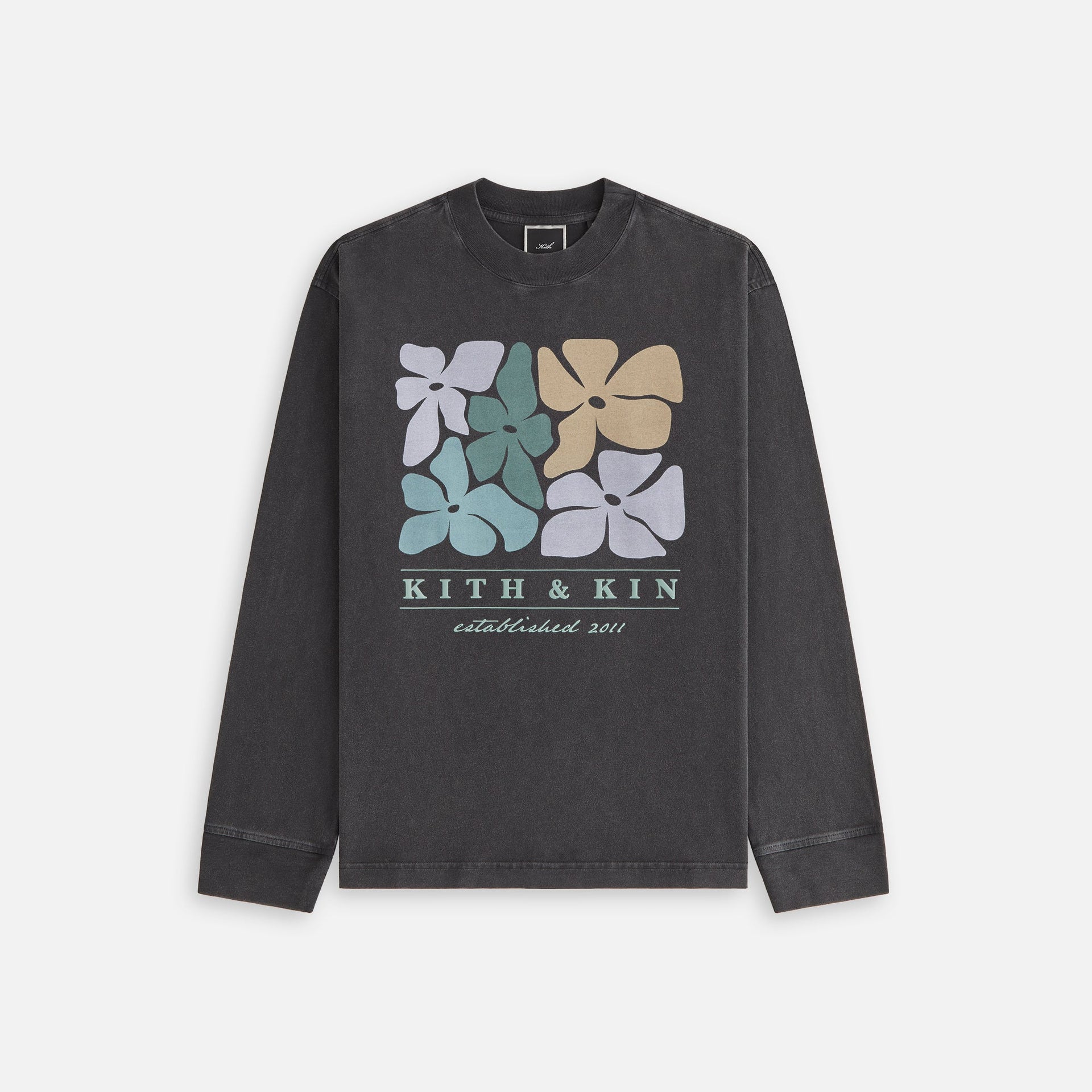 Kith Women Kith & Kin Floral Oversized Sonoma Long Sleeve - Black