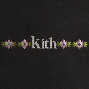 Kith Women Mulberry Needlepoint Vintage Tee - Black