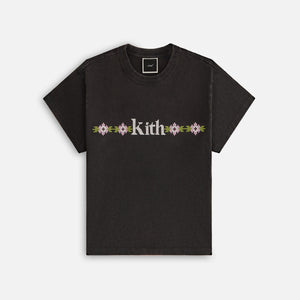 Kith Women Mulberry Needlepoint Vintage Tee - Black