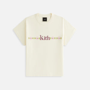 Kith Women Mulberry Needlepoint Vintage Tee - Sandrift