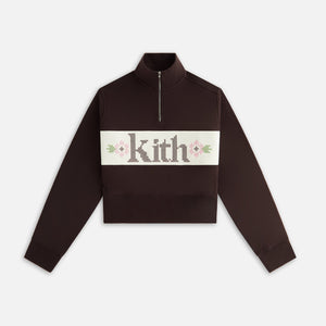 Kith Women Hunter II Needlepoint 1/4 Zip - Incognito PH