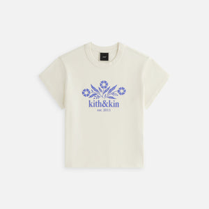 Kith Women Mulberry Kith & Kin Bellflower Vintage Tee - Muslin