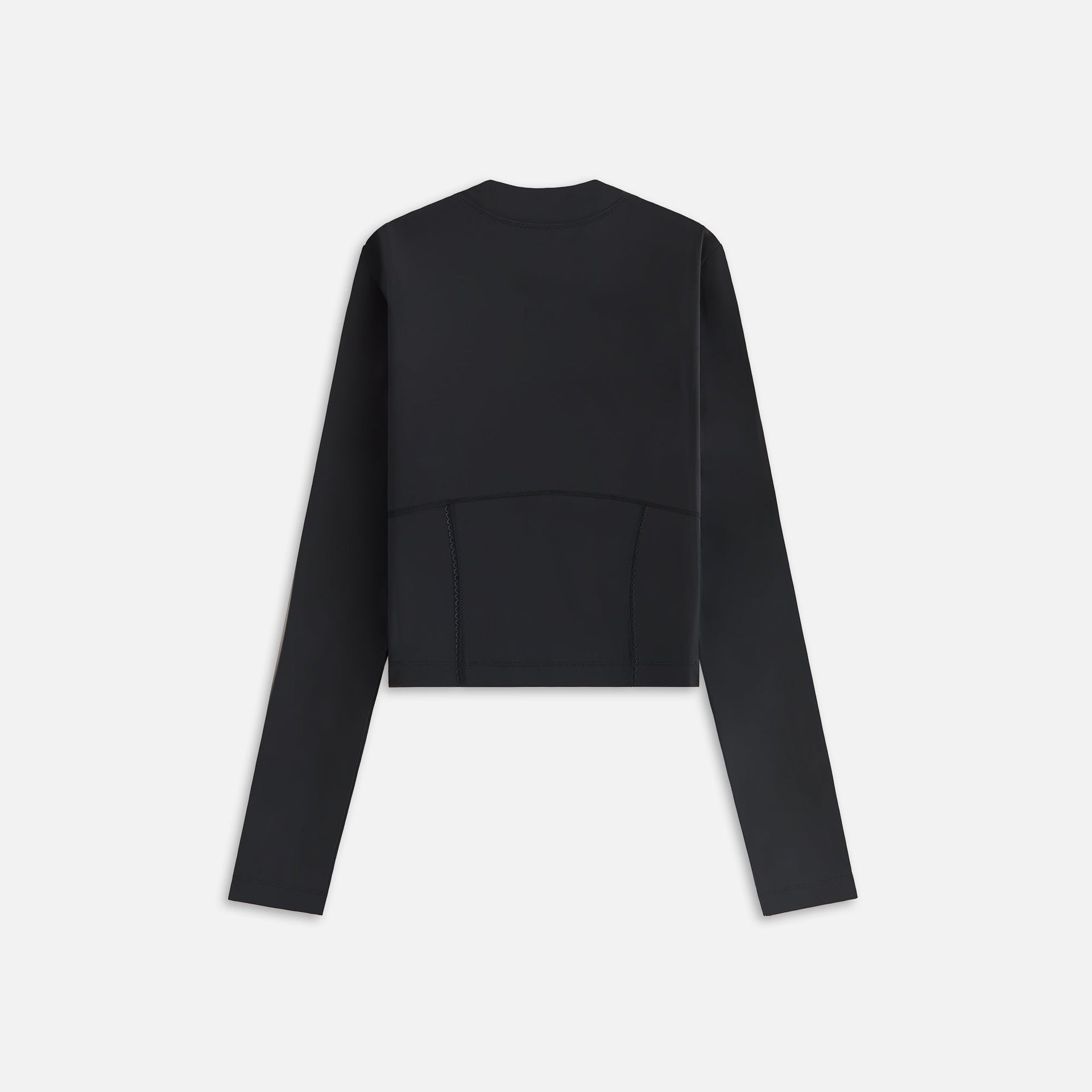 Kith Women Cori Corset Long Sleeve Active Top - Black