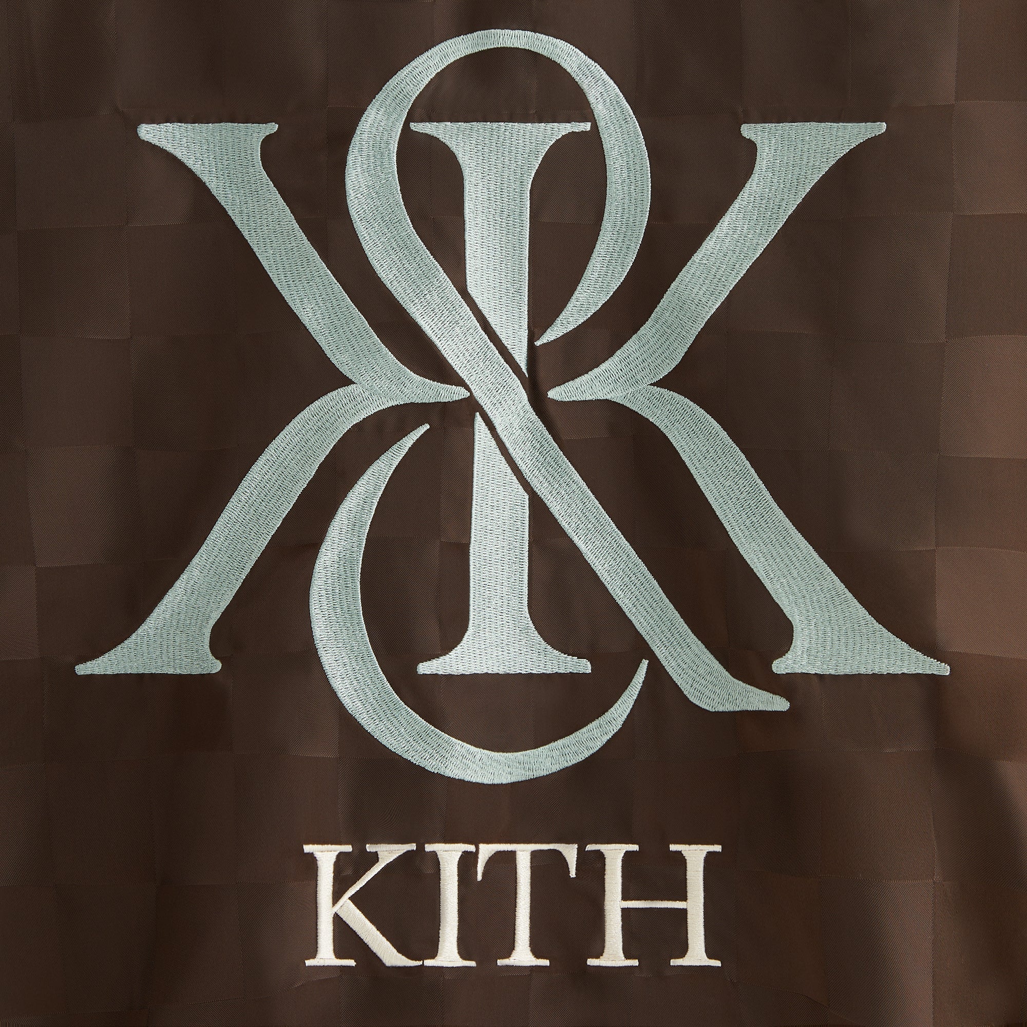 カジュアルデザイン【KITHNYC】Dayton ロゴ付き プルオーバー Kith Checkered Satin Dayton Combo Pullover キス チェッカー