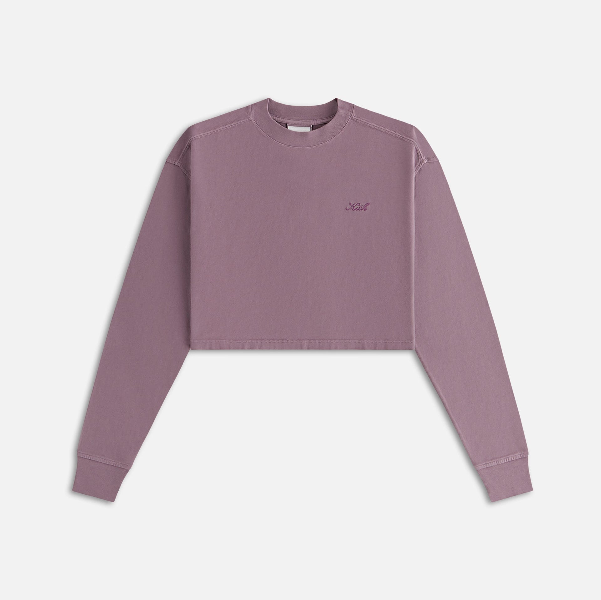 Kith Women Jasper Sueded Long Sleeve - Ash Violet